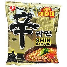 農心 辛ラーメン スパイシーチキン 120g/40B